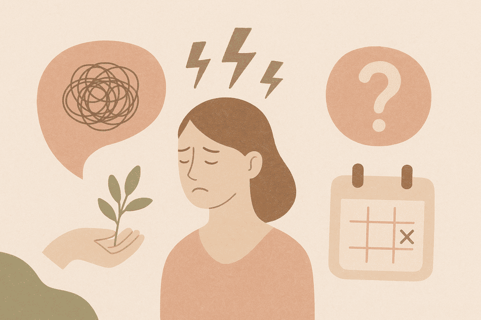 Causas más comunes de la dificultad de gestionar la ansiedad y el estrés