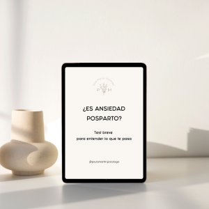 Test ansiedad posparto